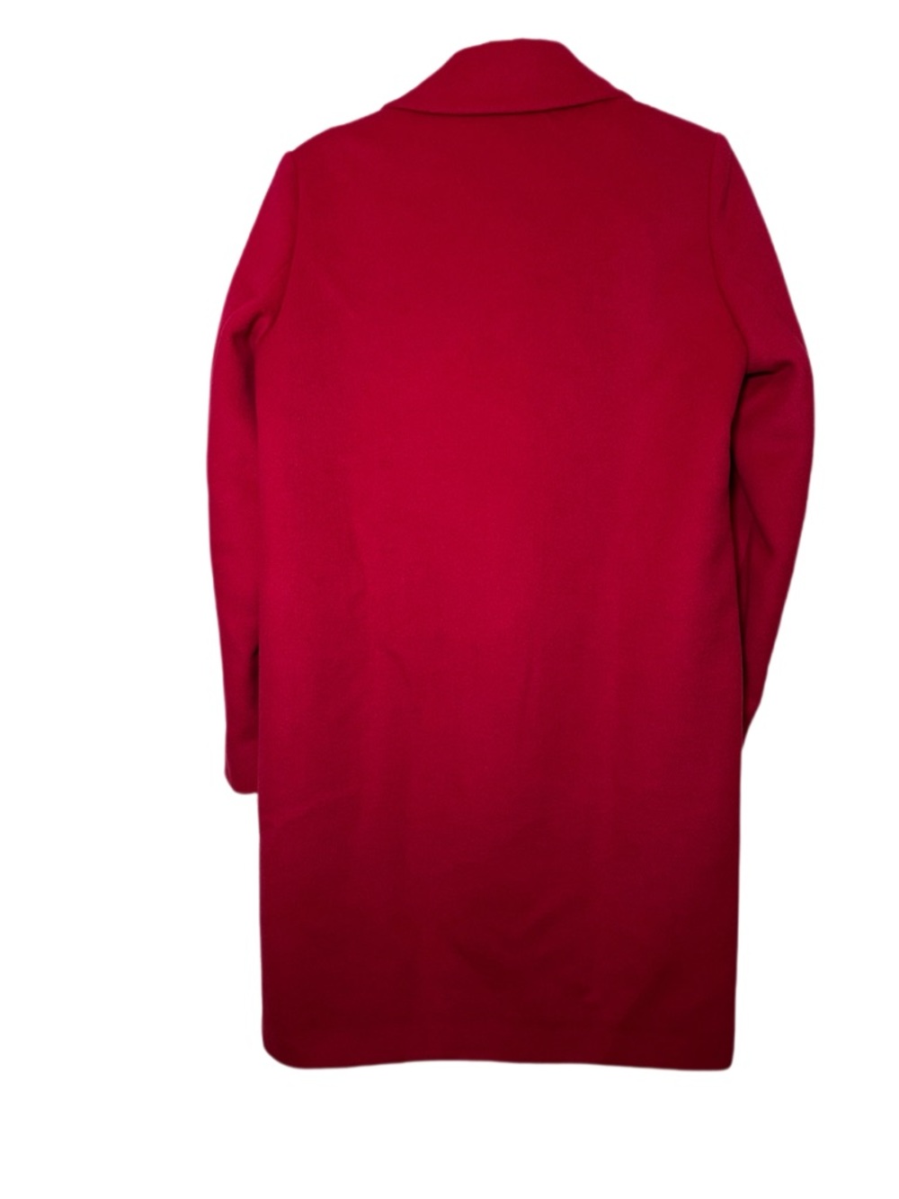 Sam Edelman Women’s Red-Pink Double-Breasted Wool Coat - Picture 4 of 4